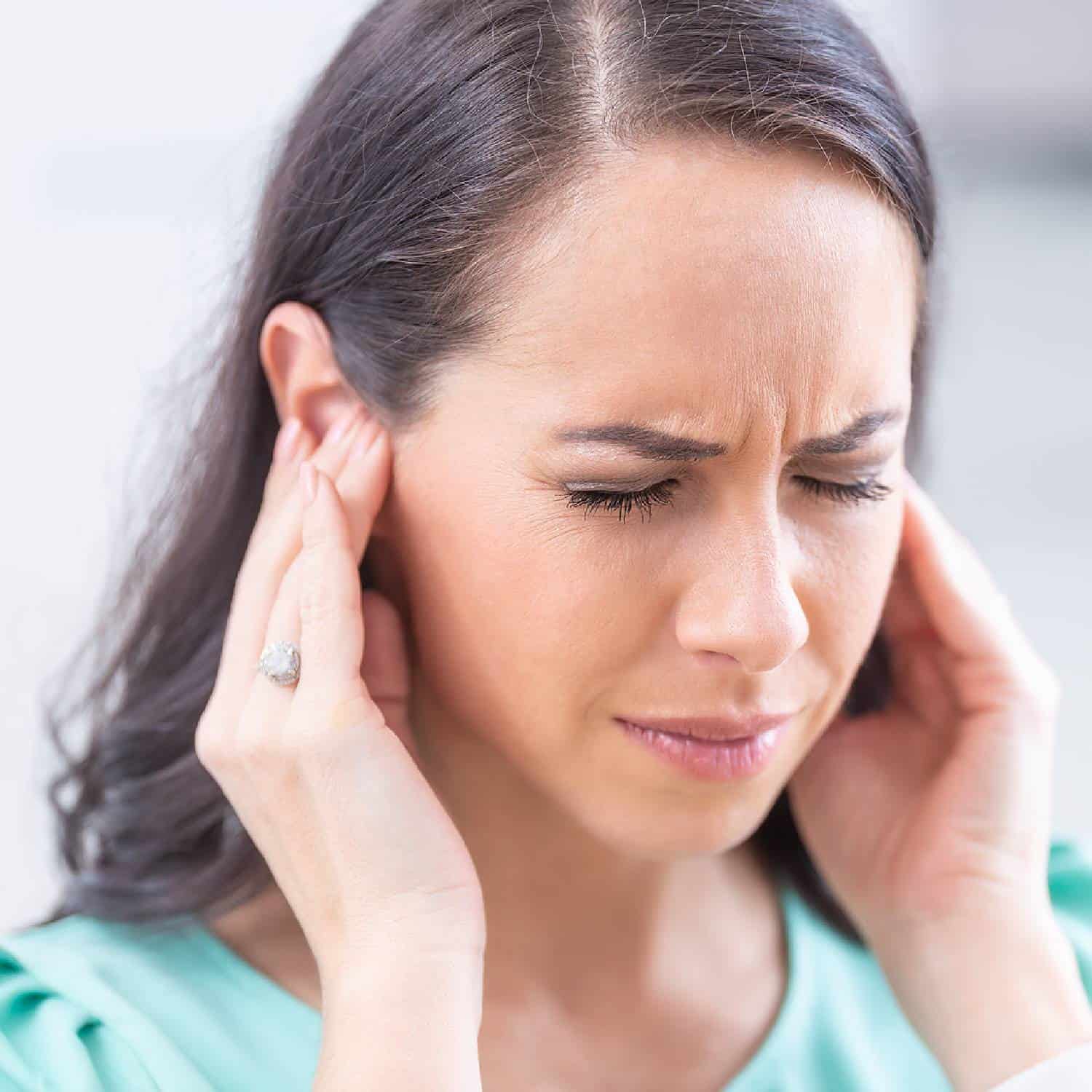 Woman with Tinnitus