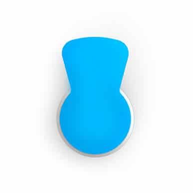 hearing aid battery blue