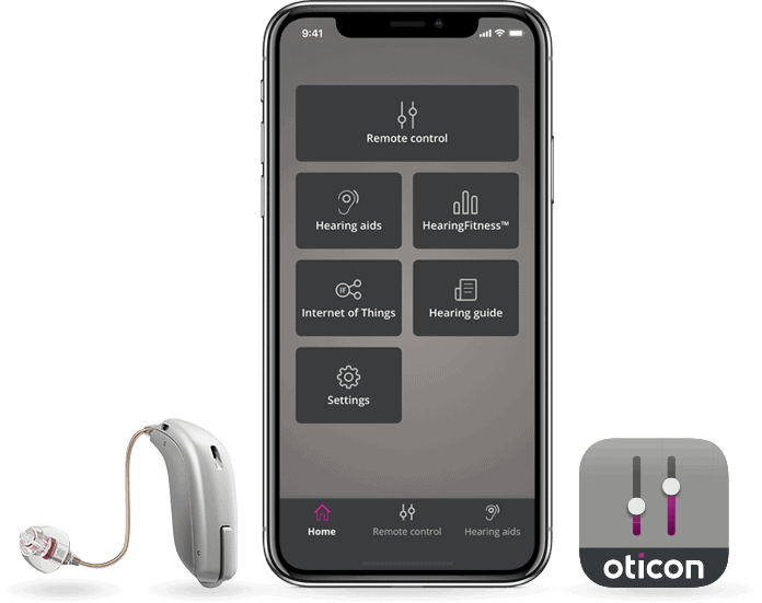 oticon hearing aid app